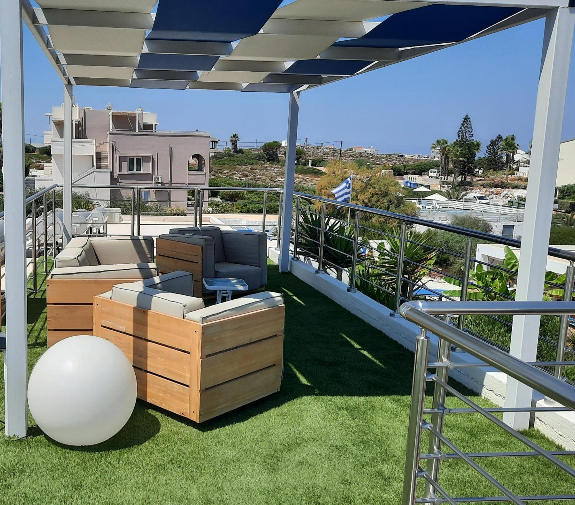 Poseidon Suites Hotel Stavrós Dış mekan fotoğraf