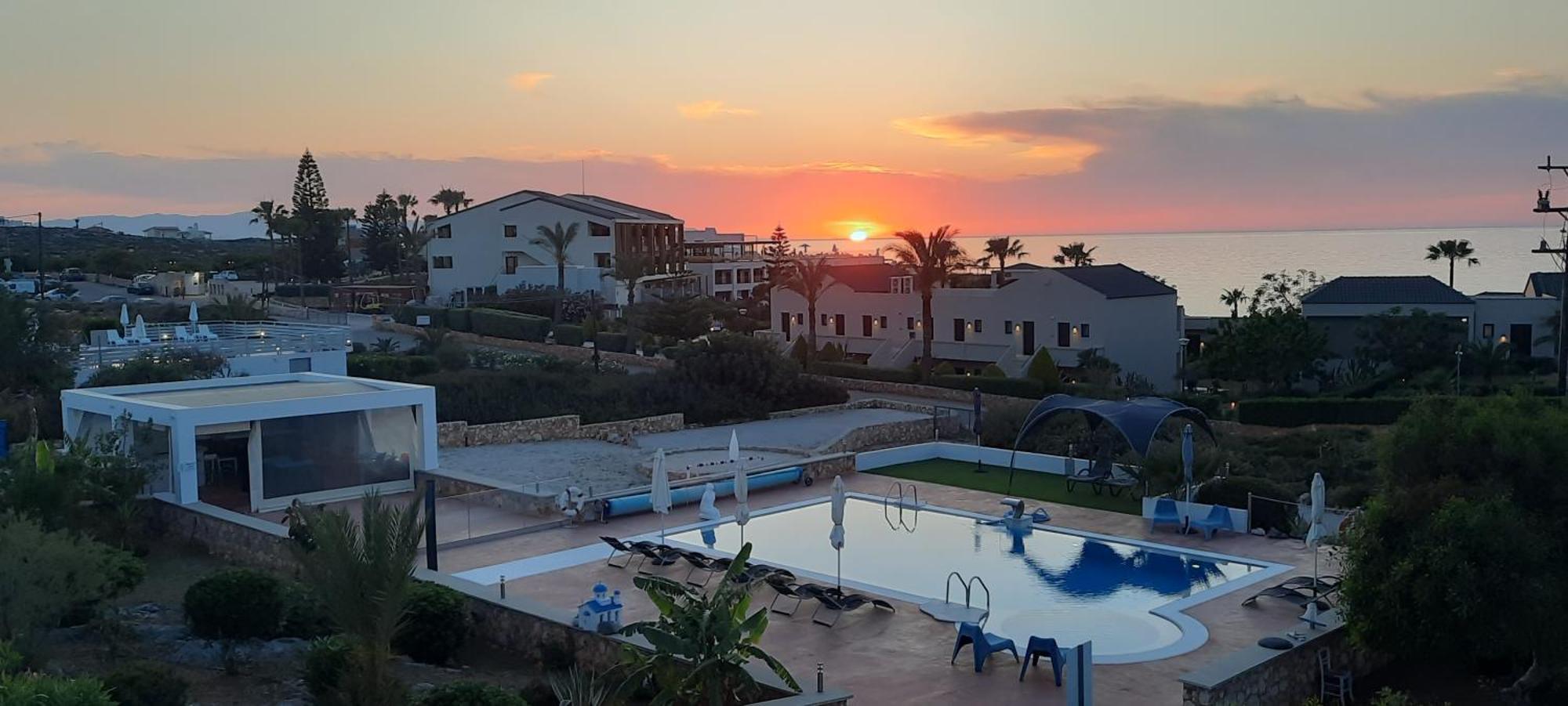 Poseidon Suites Hotel Stavrós Dış mekan fotoğraf