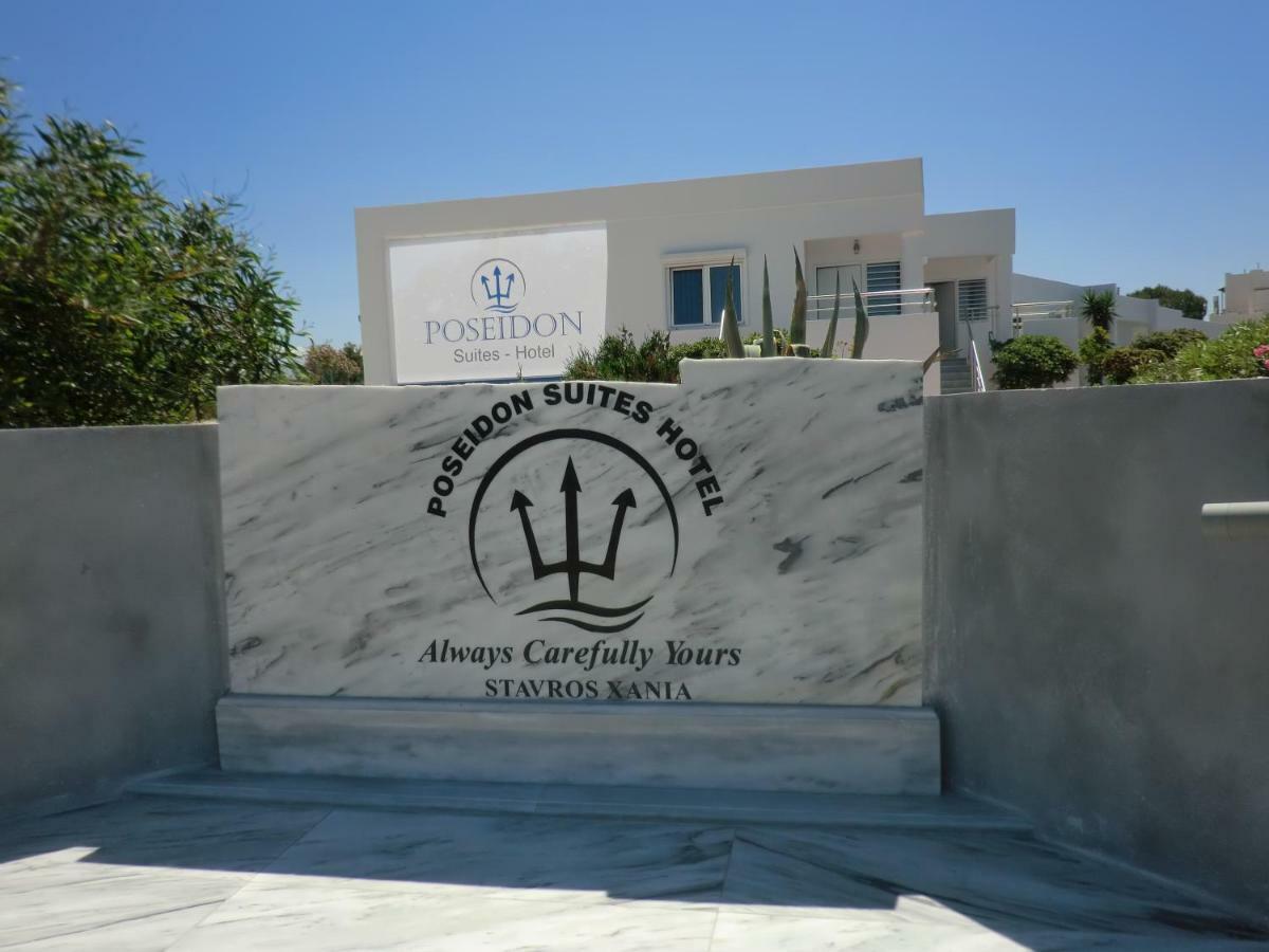 Poseidon Suites Hotel Stavrós Dış mekan fotoğraf